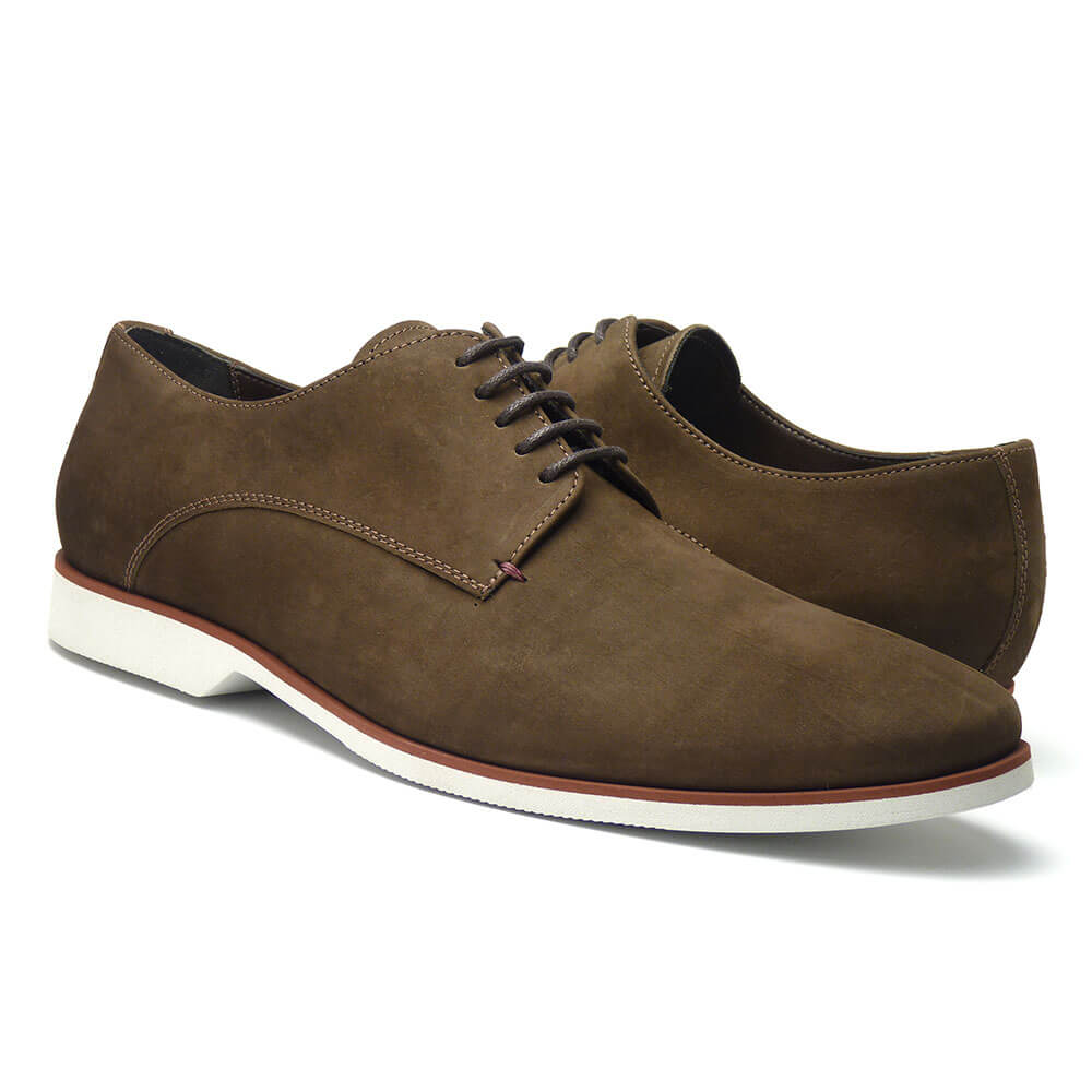 sapato casual nobuck